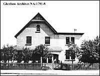 Le club des Ranchmen, Calgary, Alberta, 1910.