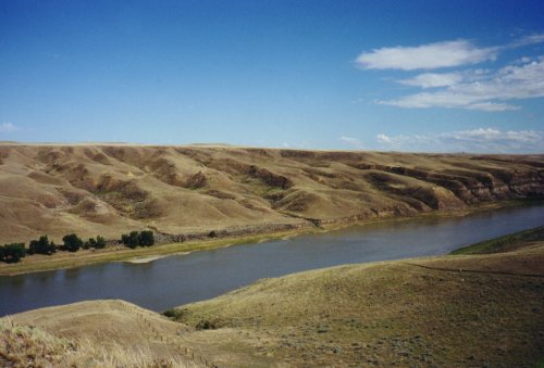 The South Saskatchewan River.
