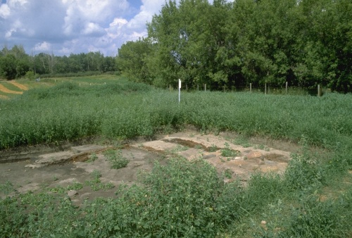 Site of a mission house at the Victoria Settlement