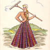 Traditional Estonia dress