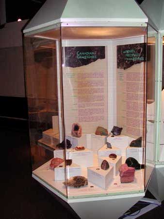 Gemstones Display