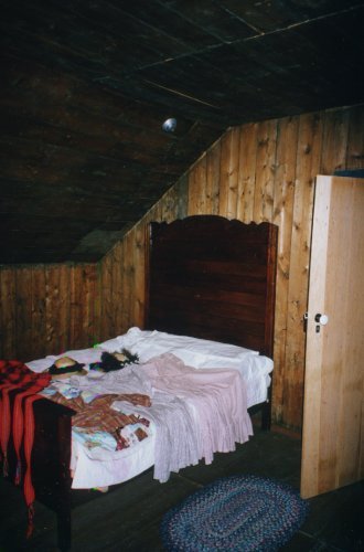 Main Bedroom, Clerks Quarters, at Fort Victoria.