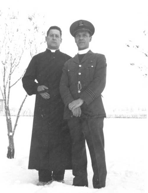 Fr. Daniel Barnab, s.s.p.. and Fr. Charles Chalifoux, s.sp.