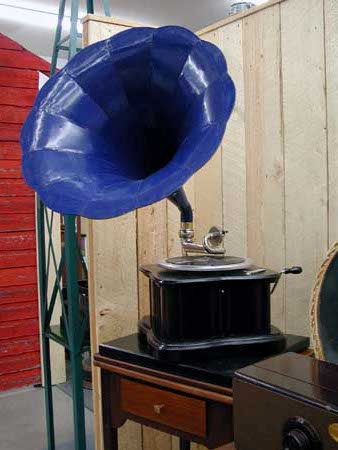 Un phonographe