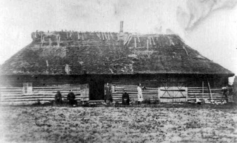 Ancestral homestead of Erdman family in Paide, Estonia, 1860\'s. Photo taken in the 1920s.