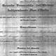 Charter of the Ordine Indipendente Fior D'Italia, 1922 Lethbridge.  